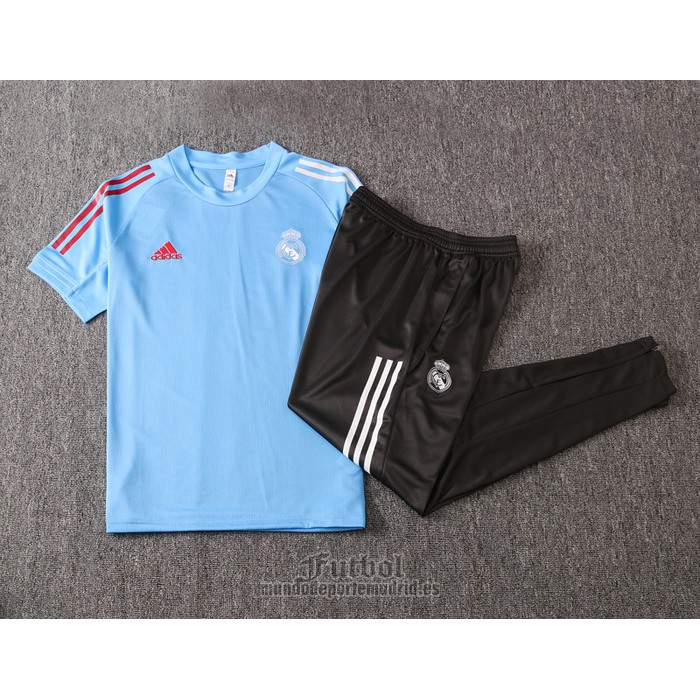 Chandal del Real Madrid Manga Corta 2020-2021 Azul